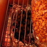 Nuts and olives in new smoker